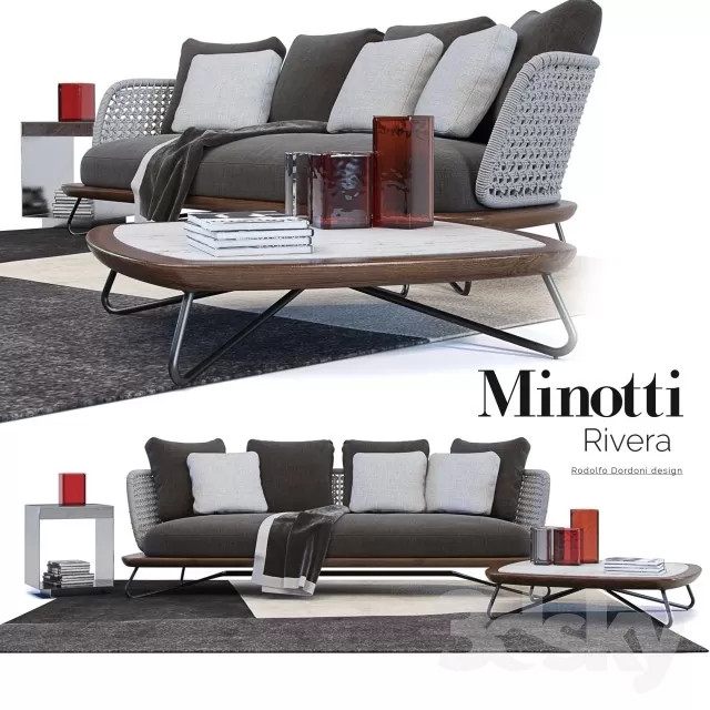 3DSKYMODEL – Sofa – 342