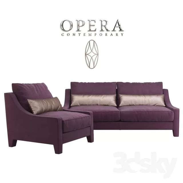 3DSKYMODEL – Sofa – 344