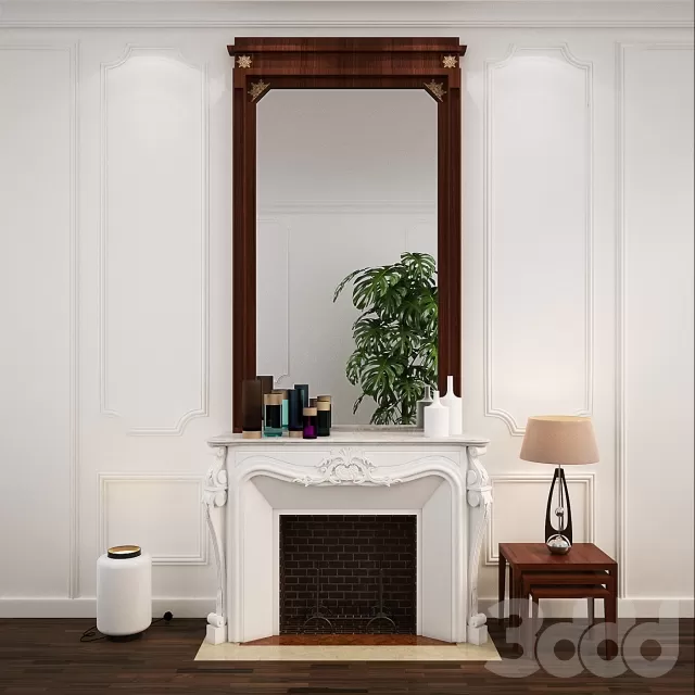 Classic fireplace – 210697