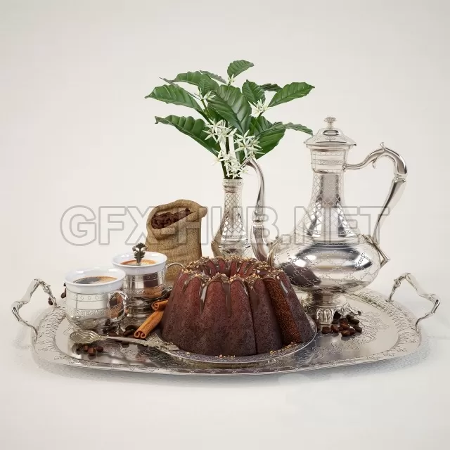 Coffee with chocolate cake – 211059