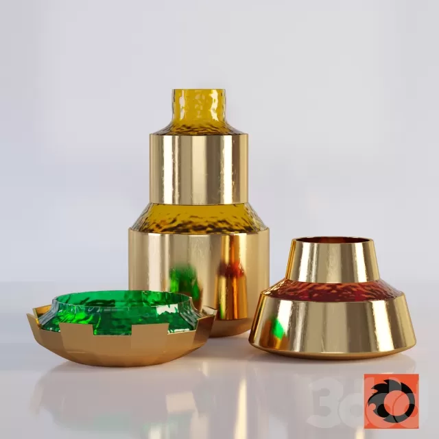 color golden vaze – 211127