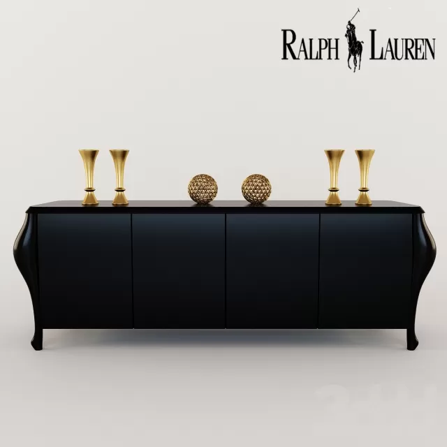 console and decorative objects – 211249