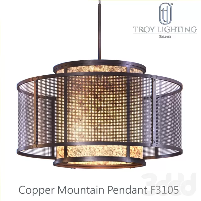 Copper Mountain F3105 Pendant (By Troy Lighting) – 211347 Copper Mountain F3105 Pendant (By Troy Lighting) – 211347