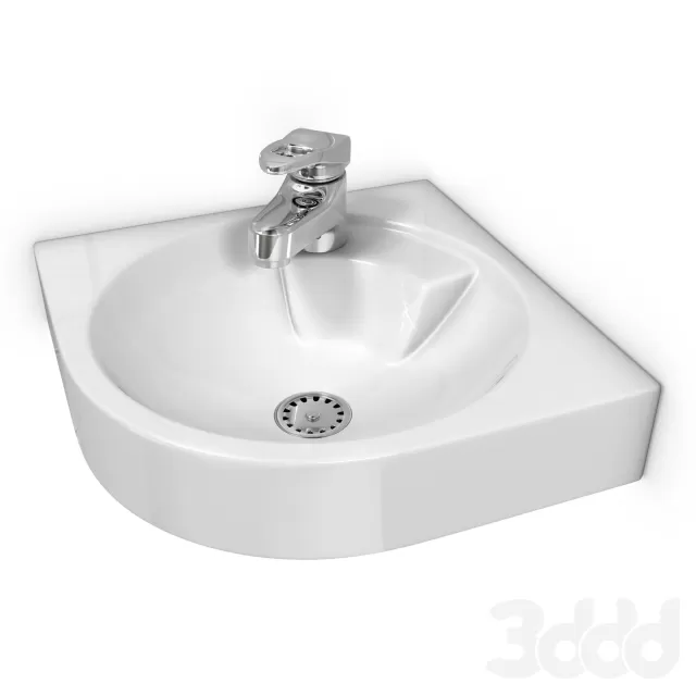 Corner washbasin 044845 – 211387