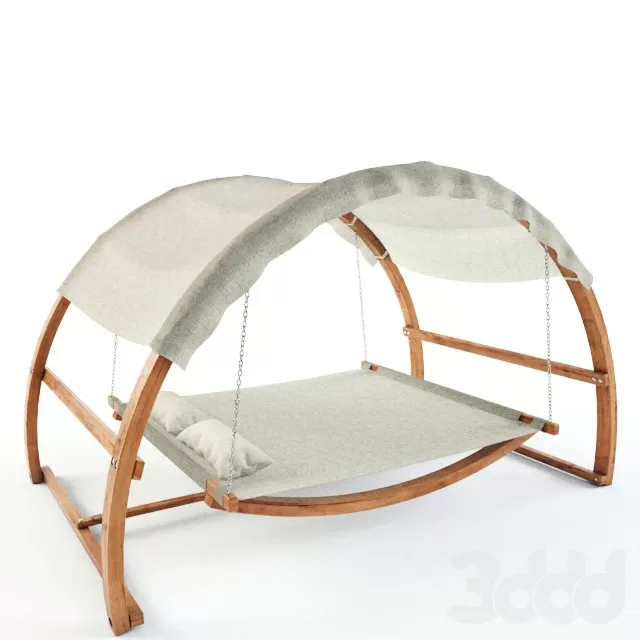 Covered Canopy Swing Bed – 211463