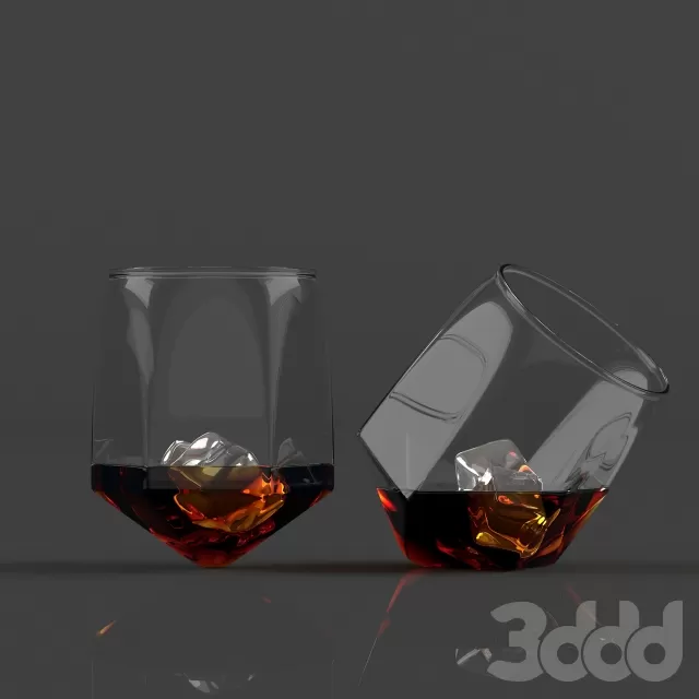 Crystal tilting glasses – 211577