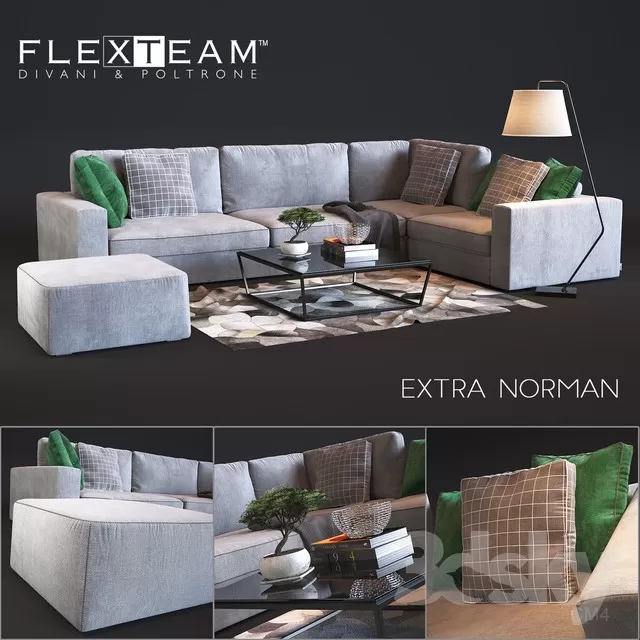 3DSKYMODEL – Sofa – 406