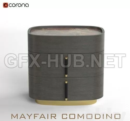 DAYTONA. Mayfair Comodino 3D Model – 211921