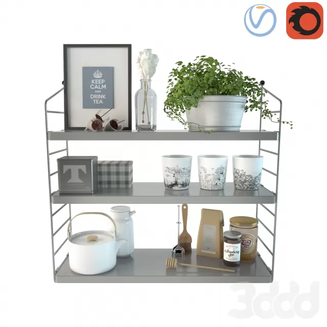 Decor Set with Tea – 212031