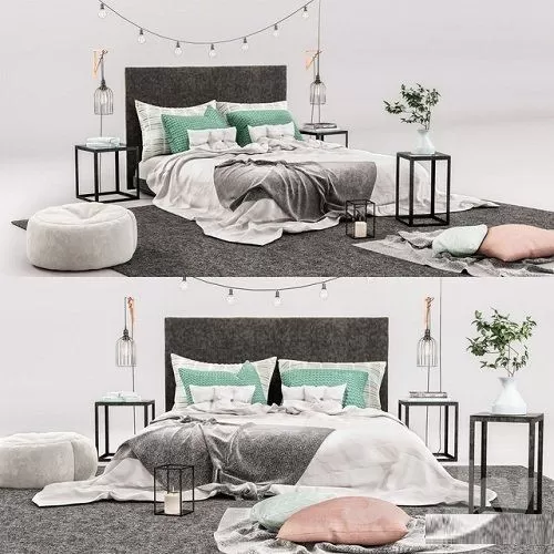 Decorative Bedroom Set 02 – 212077