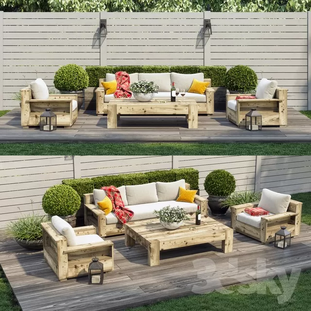 3DSKYMODEL – Sofa – 423