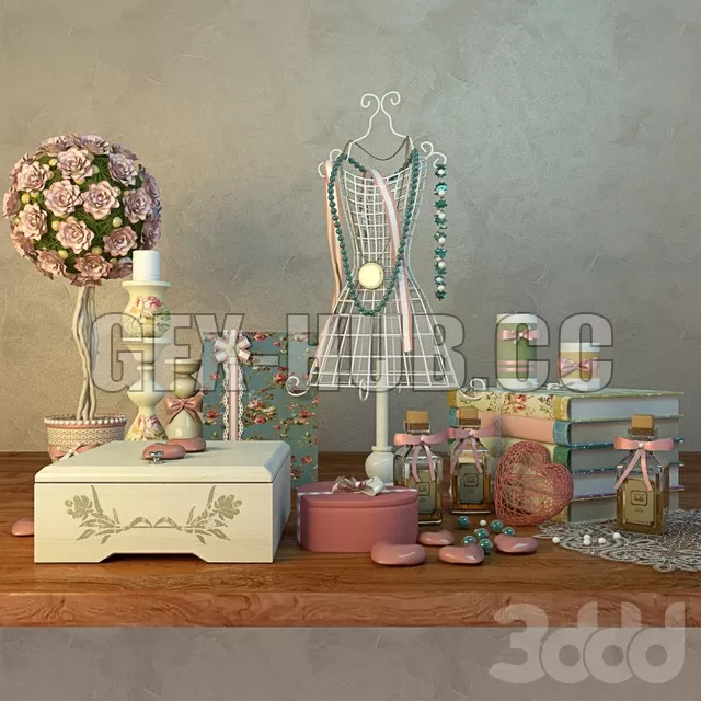 Decorative set for the bedroom – 212195