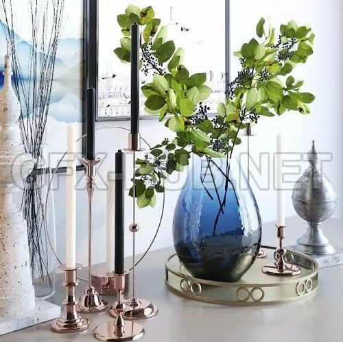 Decorative set of 5 – 212219