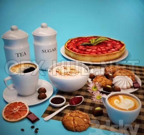 Decorative set of kitchen number 2 – 212231