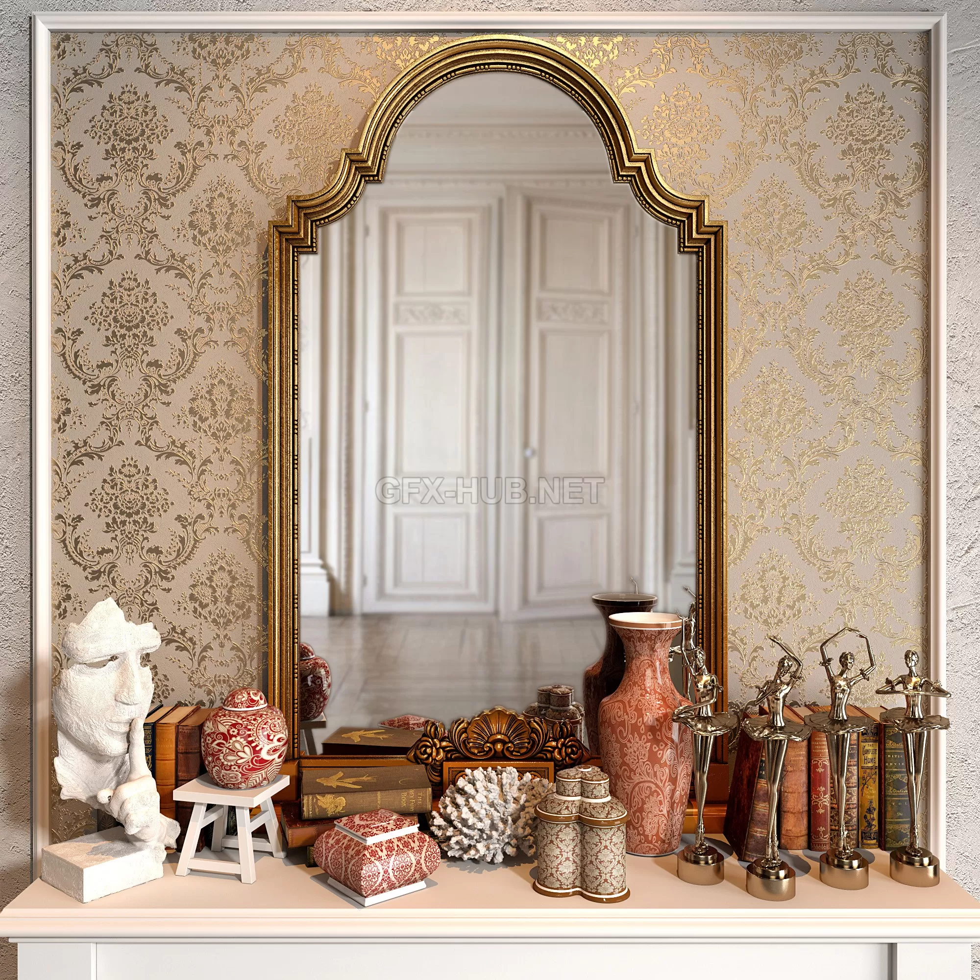 Decorative set with ballerinas – 212257