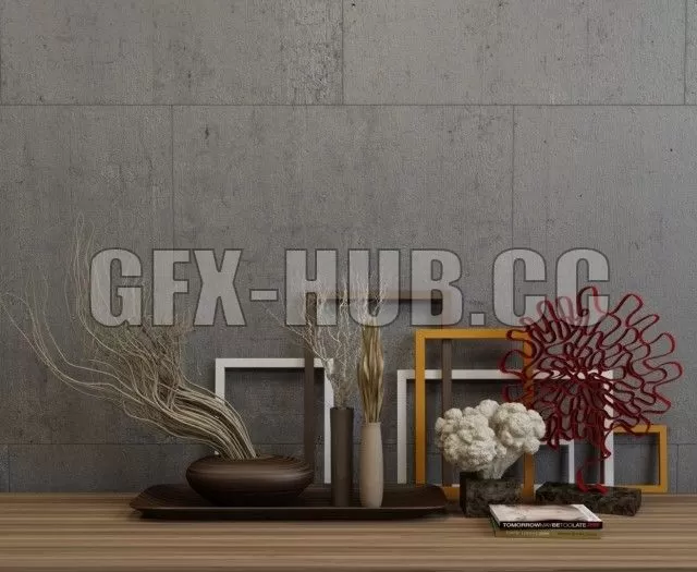 Decorative set with dry branches – 212267