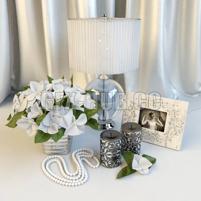 Delicate decorative set – 212365