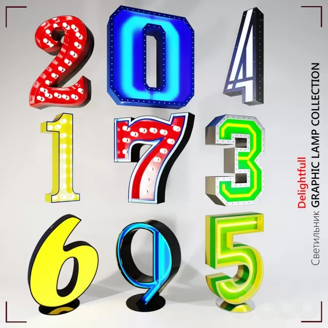 Delightfull GRAPHIC LAMP COLLECTION – 212371 Delightfull GRAPHIC LAMP COLLECTION – 212371