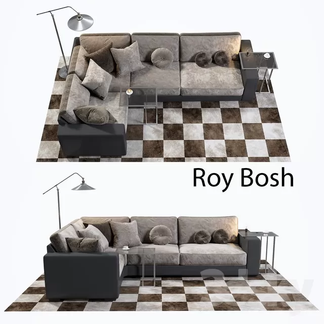3DSKYMODEL – Sofa – 444