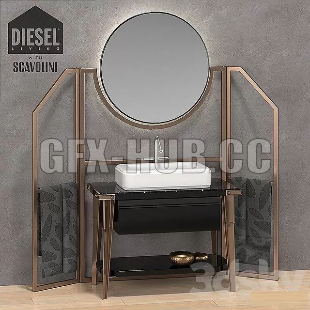 Diesel with Scavolini The Bathroom – 212559 Diesel with Scavolini The Bathroom – 212559