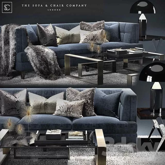 3DSKYMODEL – Sofa – 447