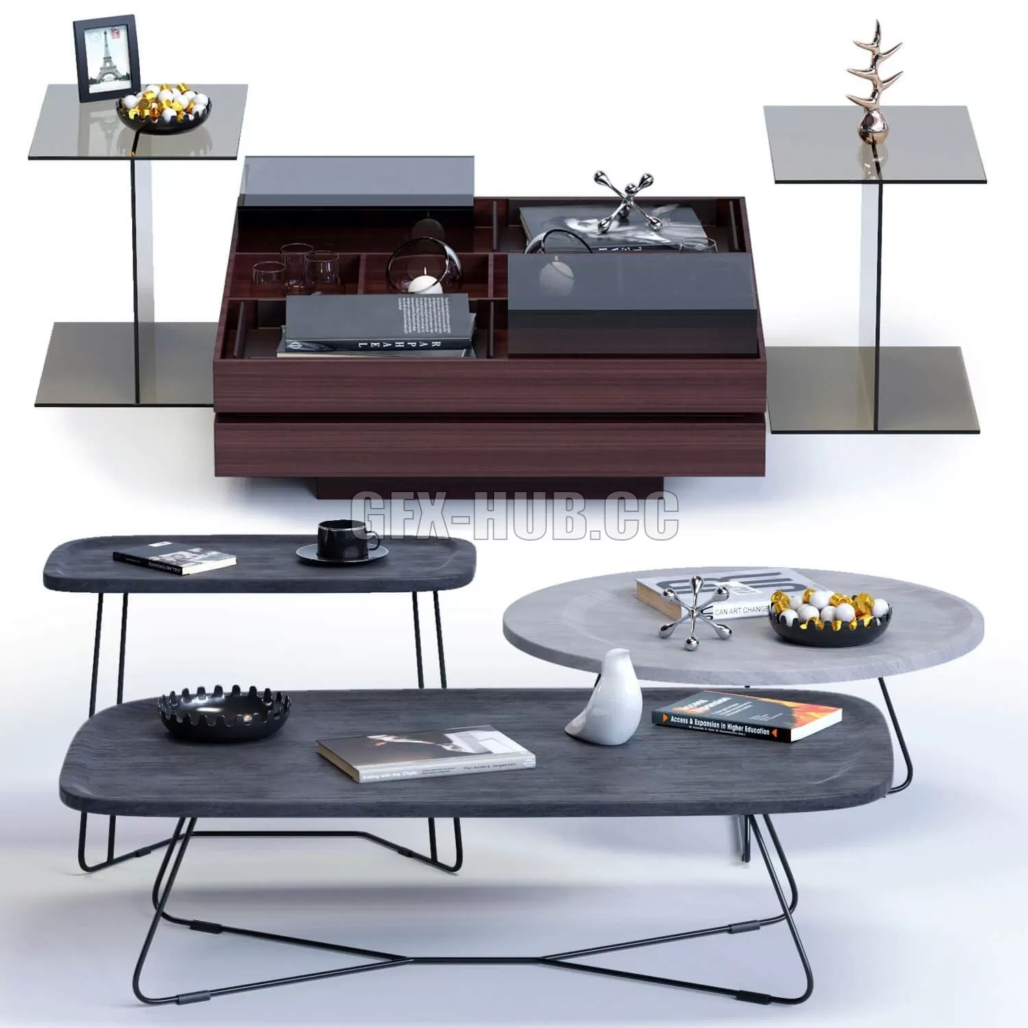 Ditre Italia coffee tables set – 212727