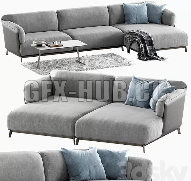 Ditre Italia Kailua Sofa 01 – 212755