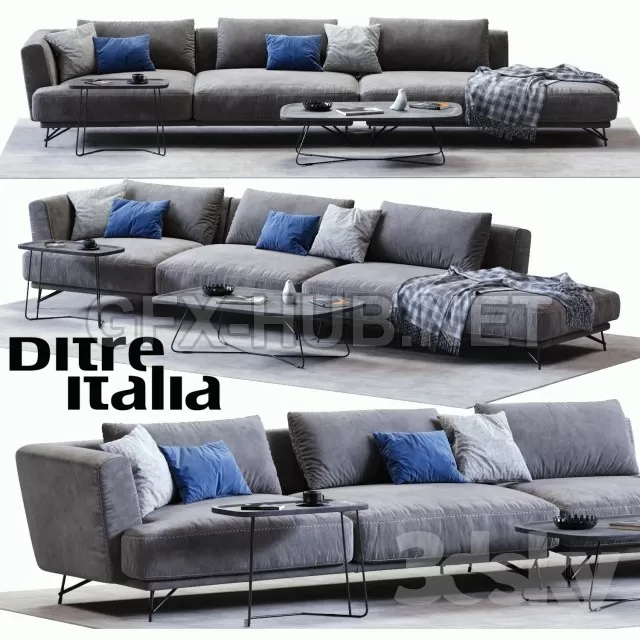 Ditre Italia LENNOX Sofa 03 – 212763