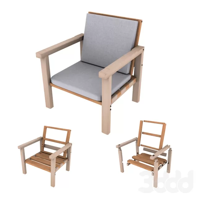 DIY basic armchair – 212815
