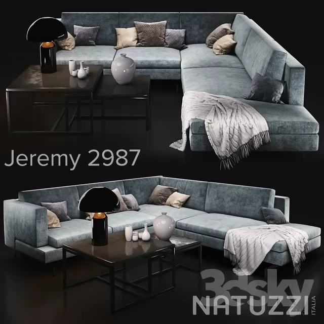 3DSKYMODEL – Sofa – 466