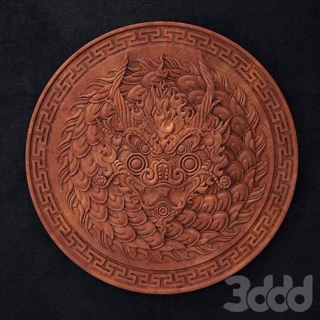 dragon wall sculpture – 213051