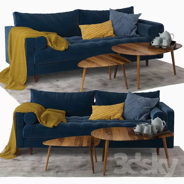 3DSKYMODEL – Sofa – 482