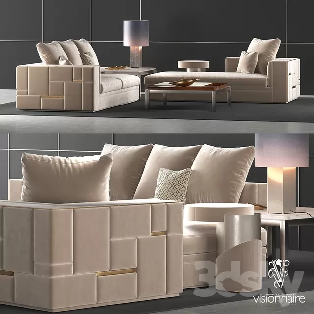 3DSKYMODEL – Sofa – 484