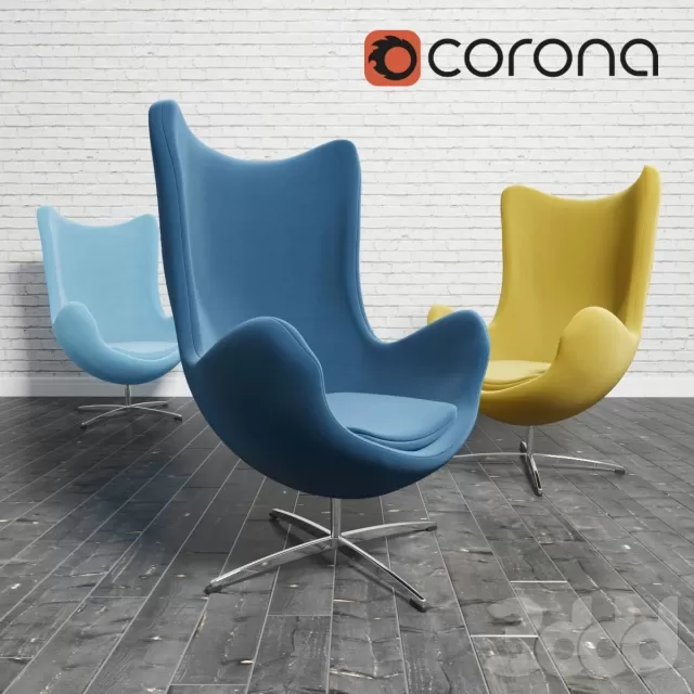 EGG CHAIR DESIGNED BY ARNE JACOBSEN – 213339