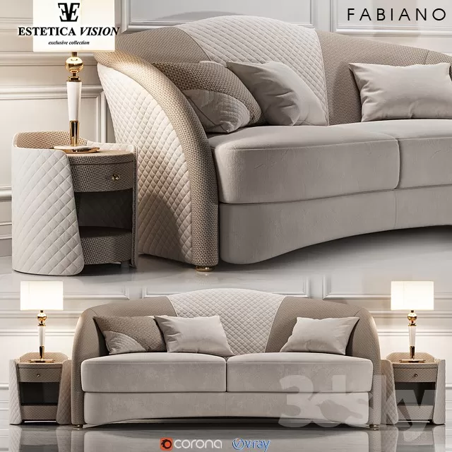 3DSKYMODEL – Sofa – 487