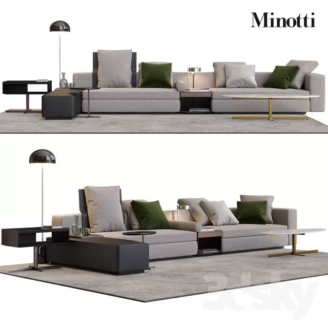 3DSKYMODEL – Sofa – 489