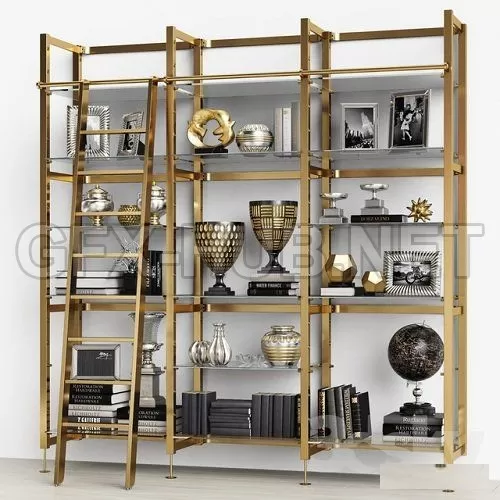 Eichholtz Cabinet Delano with stairs 109998 – 213421