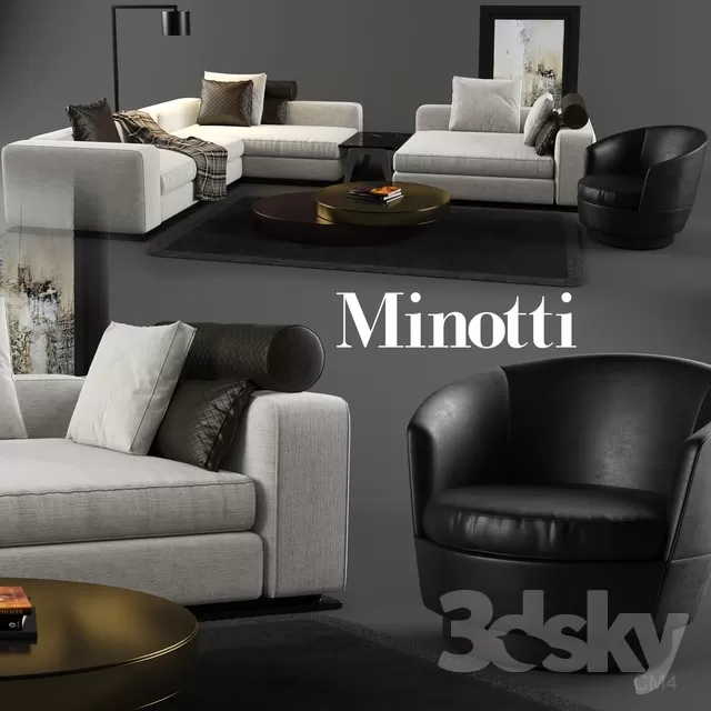 3DSKYMODEL – Sofa – 511