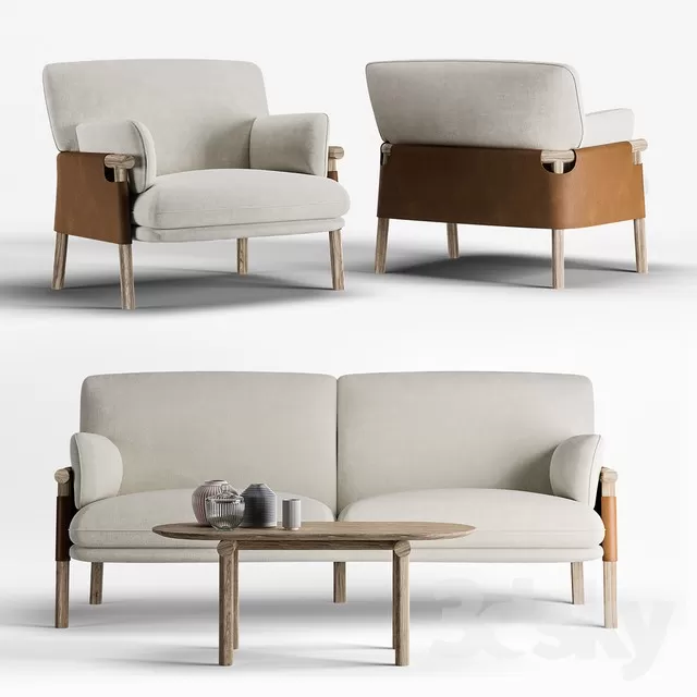 3DSKYMODEL – Sofa – 513