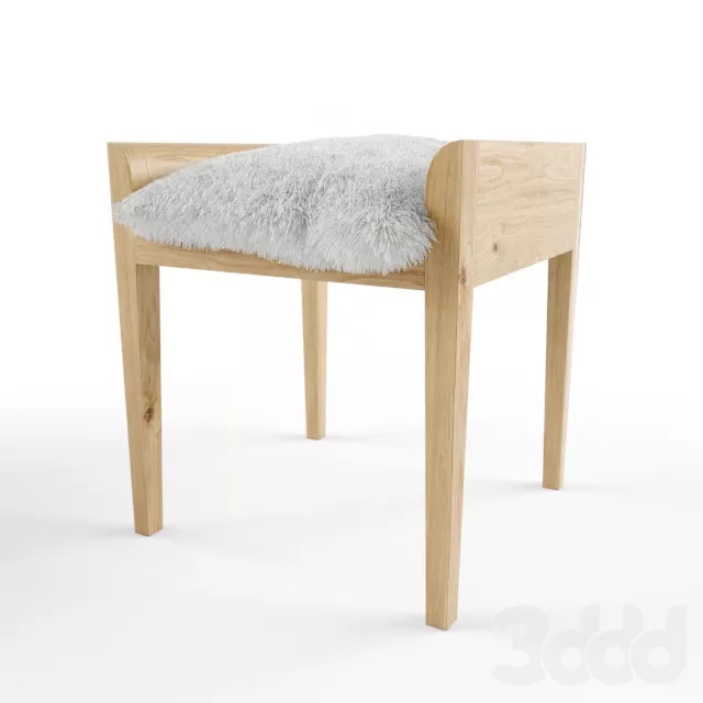 Ethnicraft – Teak Cuba Stool – 213893