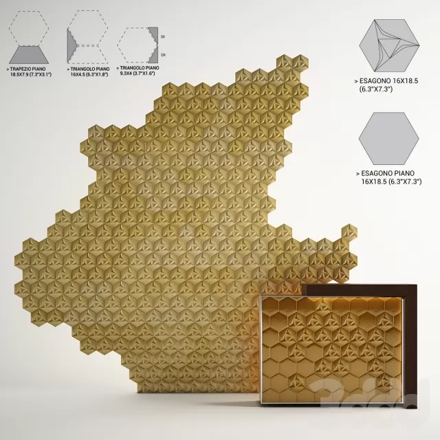 ETRURIA design Space Concept – Hexagon – 213895
