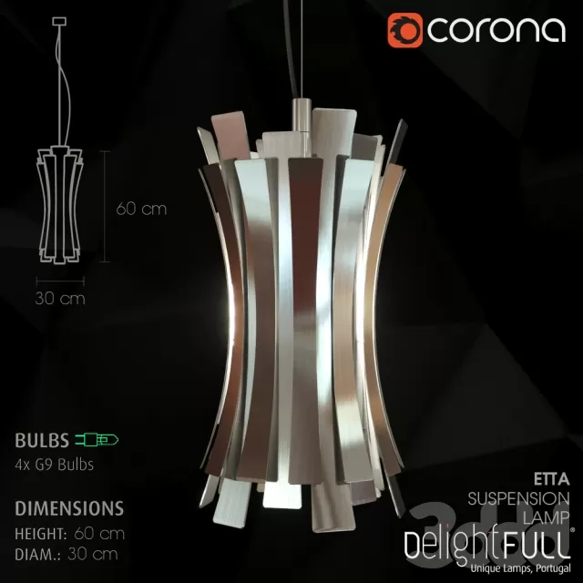 ETTA SUSPENSION LAMP – 213899