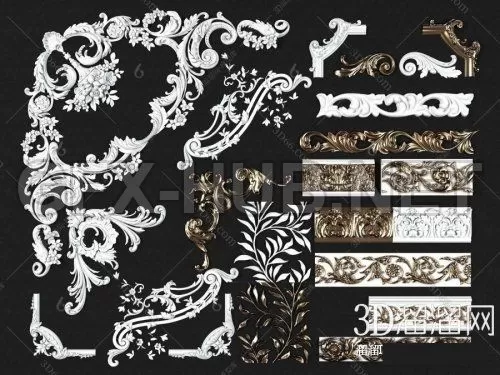 European carved 3D model – 213917