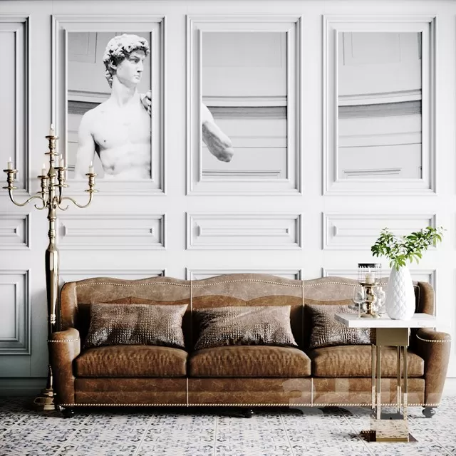 3DSKYMODEL – Sofa – 534