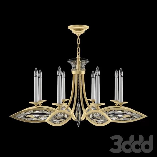 Fine Art Lamps843940-22 (gold finishfaceted crystals) – 214369