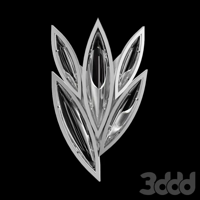 Fine Art Lamps854050-11 (silver finishsmooth crystals) – 214405