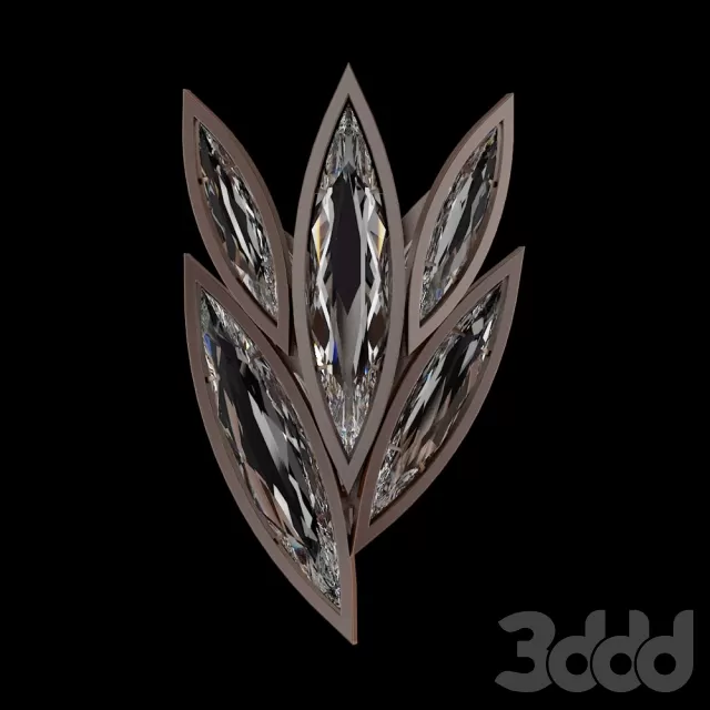 Fine Art Lamps854050-32 (bronze finishfaceted crystals) – 214415