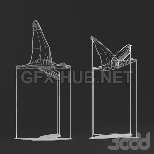 Flight Shadows decor sculpture by Artem Zakharchenko two white birds – 214599 Flight Shadows decor sculpture by Artem Zakharchenko two white birds – 214599