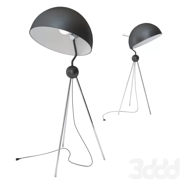 Floor Lamp Tripot Half Bowl – 214629