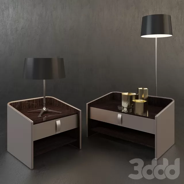 Flou Gentleman Night Table Grok Hall Lighting – 214685